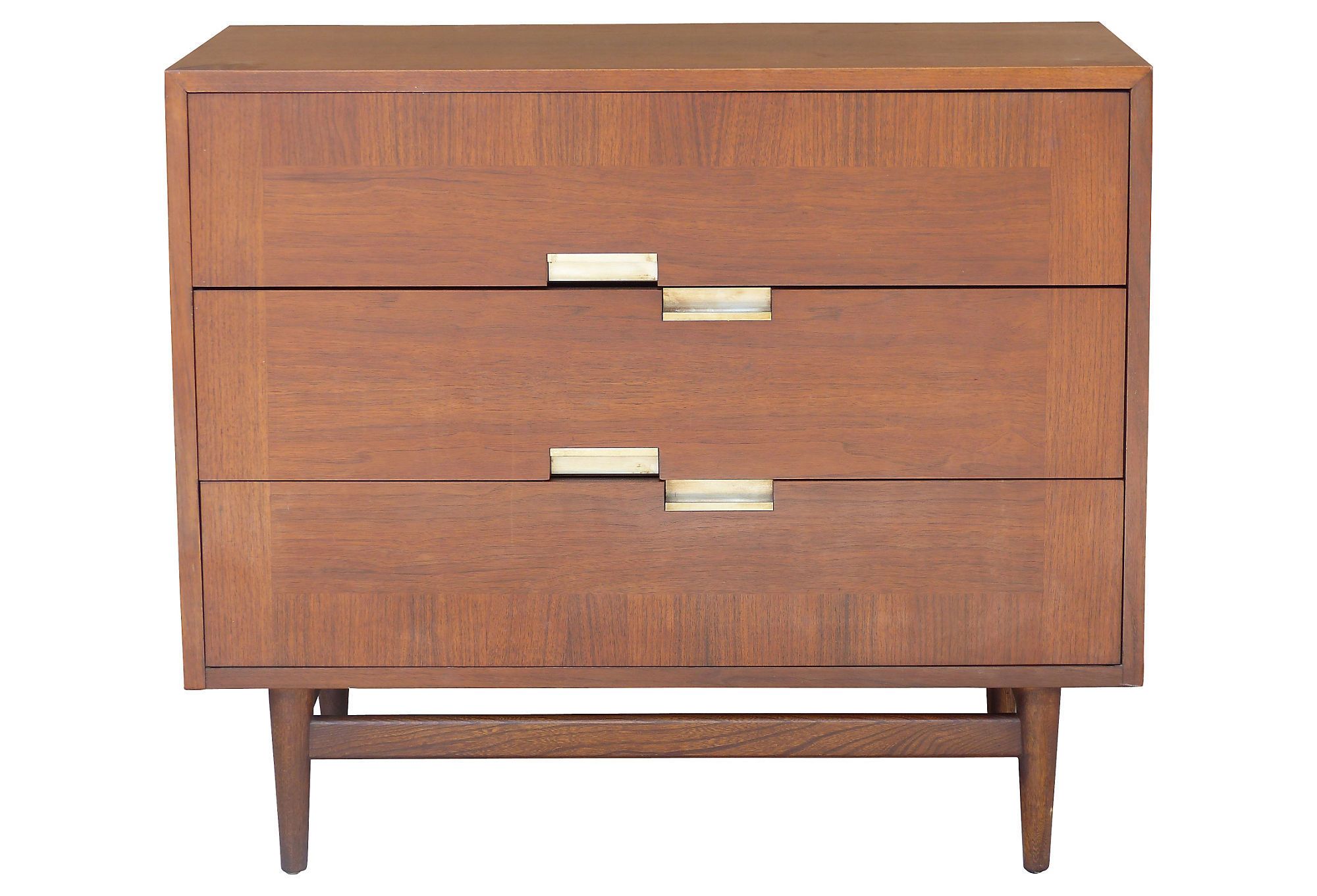 Mid Century Modern American Of Martinsville Walnut Chest Modernism